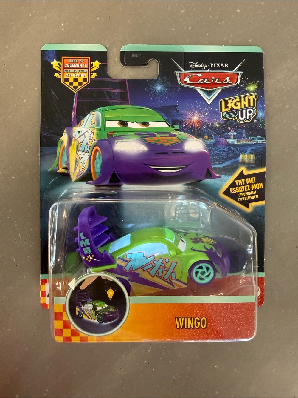 Cars RTC Glow Racer - Wingo